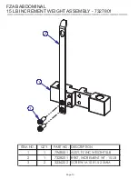 Preview for 13 page of Life Fitness FZAB Parts List