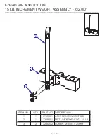 Preview for 10 page of Life Fitness FZHAD Parts Manual