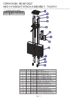 Preview for 11 page of Life Fitness FZRW ROW Parts Manual