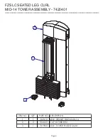 Предварительный просмотр 6 страницы Life Fitness FZSLC Parts Manual