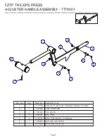 Preview for 8 page of Life Fitness FZTP Parts Manual