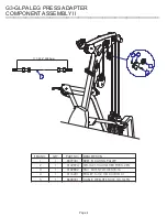 Preview for 4 page of Life Fitness G3 Parts Manual