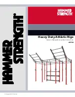 Life Fitness HAMMER STRENGTH AT-FSR Owner'S Manual & Assembly Instructions предпросмотр