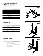 Предварительный просмотр 42 страницы Life Fitness Hammer Strength HD Elite Power Rack Assembly Instructions And Owner'S Manual