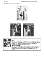 Предварительный просмотр 16 страницы Life Fitness Hammer Strength MTAB Owner'S Manual