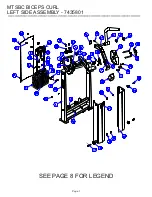 Предварительный просмотр 7 страницы Life Fitness HAMMER STRENGTH MTSBC Parts List