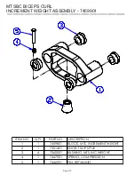 Предварительный просмотр 12 страницы Life Fitness HAMMER STRENGTH MTSBC Parts List