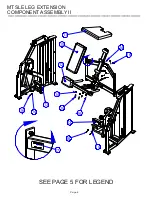 Предварительный просмотр 4 страницы Life Fitness HAMMER STRENGTH MTSLE Parts List