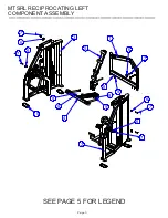 Предварительный просмотр 3 страницы Life Fitness HAMMER STRENGTH MTSRL Parts List