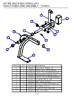 Предварительный просмотр 9 страницы Life Fitness HAMMER STRENGTH MTSRL Parts List