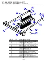 Предварительный просмотр 12 страницы Life Fitness HAMMER STRENGTH MTSRL Parts List