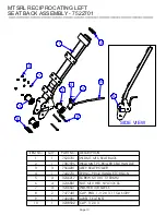 Предварительный просмотр 13 страницы Life Fitness HAMMER STRENGTH MTSRL Parts List