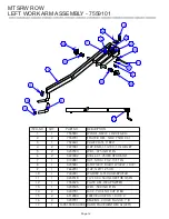 Предварительный просмотр 14 страницы Life Fitness HAMMER STRENGTH MTSRW Parts List