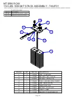 Предварительный просмотр 15 страницы Life Fitness HAMMER STRENGTH MTSRW Parts List