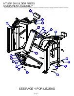 Предварительный просмотр 3 страницы Life Fitness HAMMER STRENGTH MTSSP Parts List