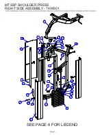 Предварительный просмотр 5 страницы Life Fitness HAMMER STRENGTH MTSSP Parts List