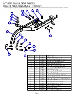 Предварительный просмотр 7 страницы Life Fitness HAMMER STRENGTH MTSSP Parts List