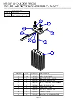 Предварительный просмотр 14 страницы Life Fitness HAMMER STRENGTH MTSSP Parts List