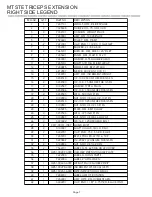 Preview for 7 page of Life Fitness HAMMER STRENGTH MTSTE Parts List