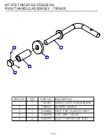 Preview for 9 page of Life Fitness HAMMER STRENGTH MTSTE Parts List