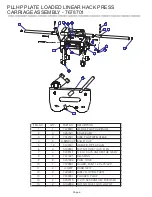 Предварительный просмотр 8 страницы Life Fitness HAMMER STRENGTH PLLHP Parts List