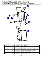 Предварительный просмотр 14 страницы Life Fitness Hammer Strength PLSM Parts List