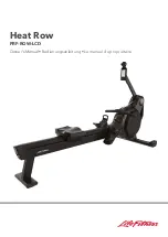 Предварительный просмотр 1 страницы Life Fitness Heat Row Owner'S Manual