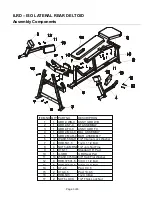 Preview for 3 page of Life Fitness ILRD Parts Manual