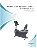 Life Fitness INTEGRITY M051-00K63-A293 Operation Manual preview
