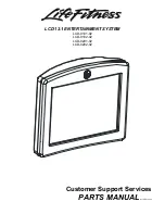 Life Fitness LCD 12.1 Entertainment System LCD-0101-02 Parts Manual preview
