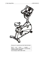 Life Fitness LCSU70-0XXX-01 Parts List preview