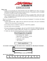 Предварительный просмотр 2 страницы Life Fitness Leg Press/Calf 8245102 Assembly Instructions Manual