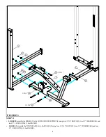 Предварительный просмотр 5 страницы Life Fitness Leg Press/Calf 8245102 Assembly Instructions Manual