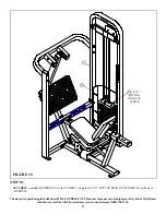 Предварительный просмотр 17 страницы Life Fitness Leg Press/Calf 8245102 Assembly Instructions Manual