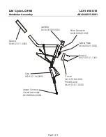 Предварительный просмотр 8 страницы Life Fitness LIFE CYCLE LC9100 Parts Manual