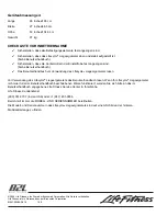 Preview for 16 page of Life Fitness Lifecycle 95R Assembly Instructions Manual