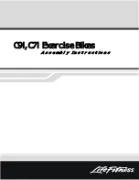 Preview for 1 page of Life Fitness Lifecycle C7i Assembly Instructions Manual