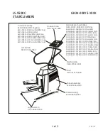 Life Fitness LS-5500C Assembly & Parts List preview