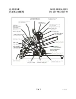 Preview for 2 page of Life Fitness LS-5500HR Parts List