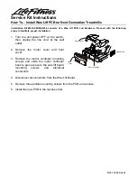 Предварительный просмотр 1 страницы Life Fitness M051-00K58-A034 Installation Instructions