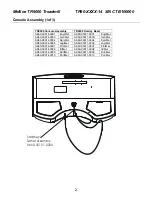 Preview for 2 page of Life Fitness Midline TR9000 Parts List