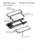 Preview for 8 page of Life Fitness Midline TR9000 Parts List