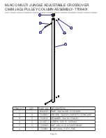 Предварительный просмотр 12 страницы Life Fitness MJACO Parts List