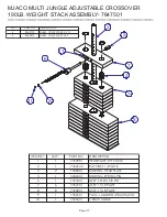 Предварительный просмотр 13 страницы Life Fitness MJACO Parts List