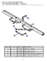 Preview for 7 page of Life Fitness MJFXO Parts List