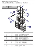 Preview for 10 page of Life Fitness MJFXO Parts List