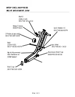 Предварительный просмотр 6 страницы Life Fitness MTDP Parts Manual