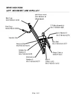 Предварительный просмотр 5 страницы Life Fitness MTHR Parts Manual