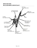 Предварительный просмотр 7 страницы Life Fitness MTHR Parts Manual