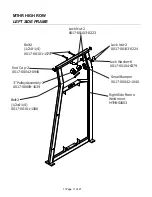 Предварительный просмотр 11 страницы Life Fitness MTHR Parts Manual